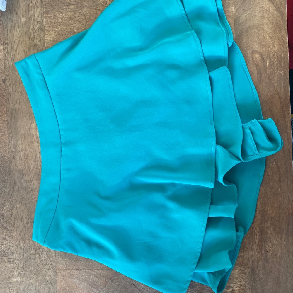 Teal Zara skort